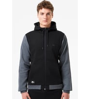 Lacoste Mens Full Zip Slim Fit Hoodie Erkek Slim Fit Kapüşonlu Sweatshirt Siyah