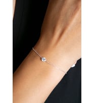 Elika Silver Kadın Taşlı Zarif Model 925 Ayar Bileklik