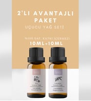 Boco Nature 2'li Avantajlı Set Itır & Lavanta Saf Aromaterapi Uçucu Yağı  20 Ml