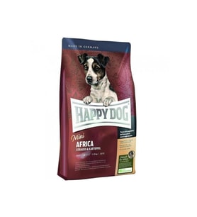 Happy Dog Mini Africa Devekuşu Etli Köpek Maması 4 Kg