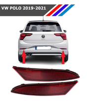 Otozet - VW Polo Arka Tampon Reflektörü Sol ve Sağ Takım 2019-2021 2G0945106A