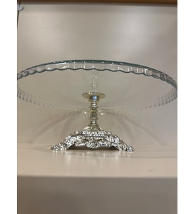 PASTA KEK SUNUM SERVİS TABAĞI KAPAKSIZ MODEL