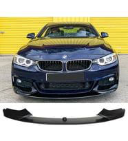 Bmw F33 M Technic Ön Lip Plastik Parlak Siyah karlık-ön-ek-bodykit 2014 ve üzeri