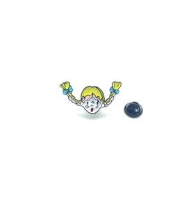 MORDİNO Örgülü Kız Pin