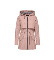 Only Onlrace Short Raincoat Otw Kadın Günlük Ceket 15161241-ROSE-SMOKE Pembe