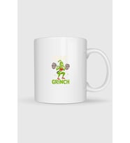 Gym Fitness Squat Grinch Baskılı Kupa Bardak