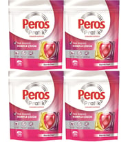 Peros Pratik Matik Çamaşır Deterjanı Kapsülü - Tableti 104 Adet Renkliler (4PK*26)