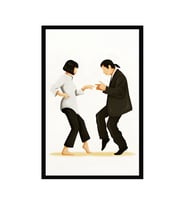 Pulp Fiction – İkonik Film Temalı Hediye Not Kartı & Kartpostal  10x15 (Haki-Beyaz-Kırmızı-Siyah-İndigo)