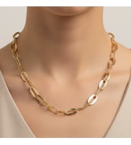 XUPİNG JEWELRY LALEZAR KOLYE (Altın)