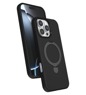 Newface Apple iPhone 16 Pro Max Regal Magsafe Standlı Kapak - Siyah