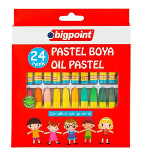 Bigpoint Pastel Boya 24 Renk BP74024
