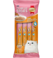 Krema Kedi Ödülü Tuna ile Keçi Sütü 4x15 gr