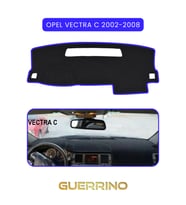 OPEL Vectra C 2002-2008 TORPİDO KORUMA HALISI MAVİ KENAR