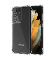 Samsung Galaxy S21 Ultra Uyumlu Kılıf Zore Nitro Anti Shock Silikon (Renksiz)
