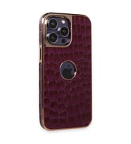 Iphone 14 Kılıf Snake Kapak - Derin Mor