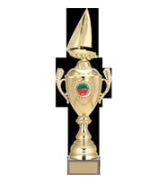 ODAK KUPA - Figürlü Kupalar - Yelken Figürlü Kupalar FG-080 A - 53 cm