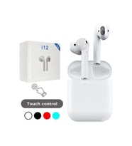 İ12 Wireless Air Bluetooth 5.1 Kablosuz Kulak İçi Kulaklık Beyaz