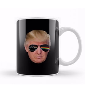Dark Side Of The President Donald Trump Kupa Bardak Porselen