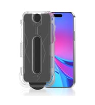 Apple iPhone 13 Zore Kolay Uygulama Aparatlı 5D Magic Privacy Glass Hayalet Cam Ekran (Siyah)