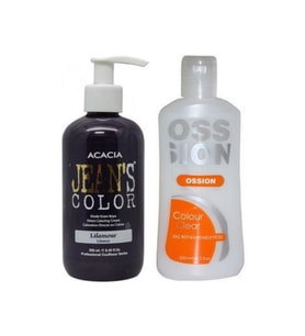 Saç Boyası Lilamor 250ml Ve Ossion Saç Boya Temizleyicisi 200ml