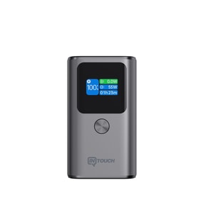 Intouch 10.000mAh Ultra Hızlı Şarj 55W TFT Ekranlı Powerbank - Premium Serisi