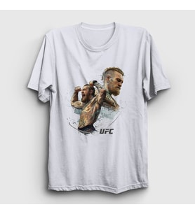 Presmono Unisex Beyaz Ufc Conor McGregor T-Shirt 313033tt
