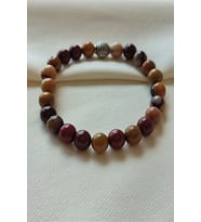 8 MM MOKAİT JASPER DOĞALTAŞ BİLEKLİK