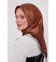 Levidor Kristal Eşarp Bulut Batik Taba