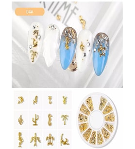 Metal Nail Art Tırnak süsü (F693-04)