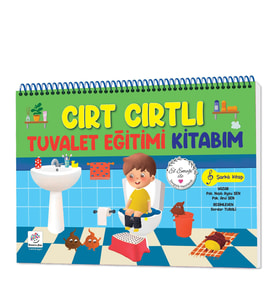 Cırt Cırtlı Tuvalet Eğitimi Kitabım (Çok Renkli)