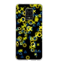 Xiaomi Redmi Note 9 Pro Uyumlu Kapak Semboller Tasarımlı Şeffaf Silikon Kılıf