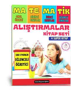 Matematik Alıştırmalar Kitap Seti (3-10 Yaş)