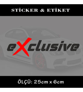 MARKA oto sticker yazı - araba kask motosikler kamyonet minibüs uyumlu etiket