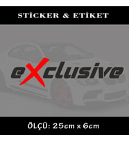 MARKA oto sticker yazı - araba kask motosikler kamyonet minibüs uyumlu etiket