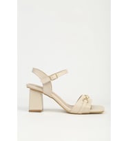 Pierre Cardin Bej Kadın Topuklu Sandalet PC-55769 Z