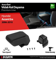 Hyundai Accent Uyumlu Era Kol Dayama Kolçak ABS Vidalı Siyah 2006-2010 A+Kalite Parça