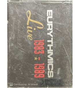 (Plak Değildir KASET tir) Eurythmics Live 1983 - 1989 Double Kaset