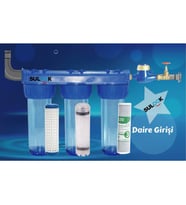 Daire Girişi Su Arıtma Silifoz Filtreli Tip 3/4"