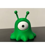 Brain Slug Figürü - 3D Yazıcı Futurama Biblo - Beyin Emici Uzaylı Tasarımı