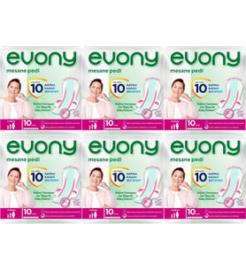 Evony Günlük Mesane Pedi Yoğun 60 Adet (6PK*10)