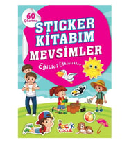 Locrk Çocuk - Sticker Kitabım Mevsimler