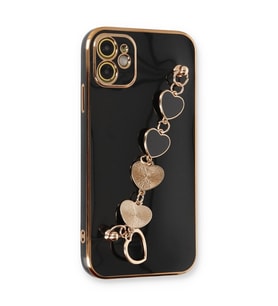 iPhone 12 Kılıf Esila Silikon - Siyah
