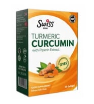Swiss Bork Curcimin With Piperin 30 Softgel