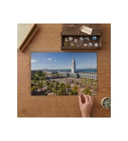 San Francisco - Saat Kulesi Tasarımı 240 parça Ahşap Puzzle Ahşap Kutuda MP02805