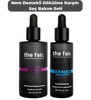 the fair. Nem Destekli Dökülme Karşıtı Vegan Saç Bakım Seti