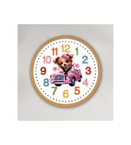 bilge Tasarım ÇOCUK ODASI Duvar Saati 30 x 30 CM (Karışık)