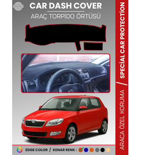 SKODA FABİA (2007-2014) Torpido Örtüsü Ön Göğüs Halı Torpido Koruma Birebir Uyum Kaymaz UV Koruma