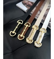 Gold Tokalı Kadın Kemer Pantolon ve Ceket Kemeri