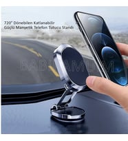 Dirsekli Araç Telefon Tutucu Gümüş