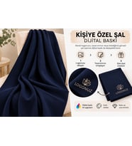 Kişiye Özel Logo Baskılı Polar Şal – 10Adet Dijital Baskı Kurumsal Firma Şalı 70*170